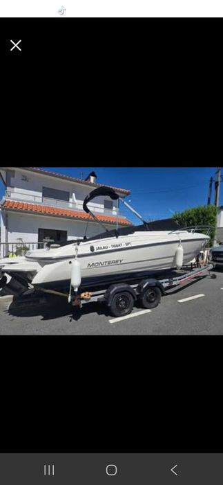 Monterrey 214fs 4.3 GXI Volvo Penta  do ano 2009.   Com 240 horas