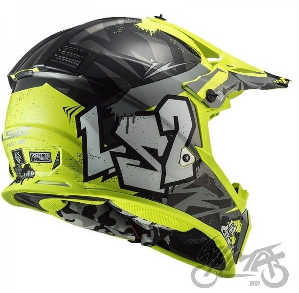 LS2 MX Kask cross 125 cross 250 quad 110 Bashan 200 Loncin KXD Derbi