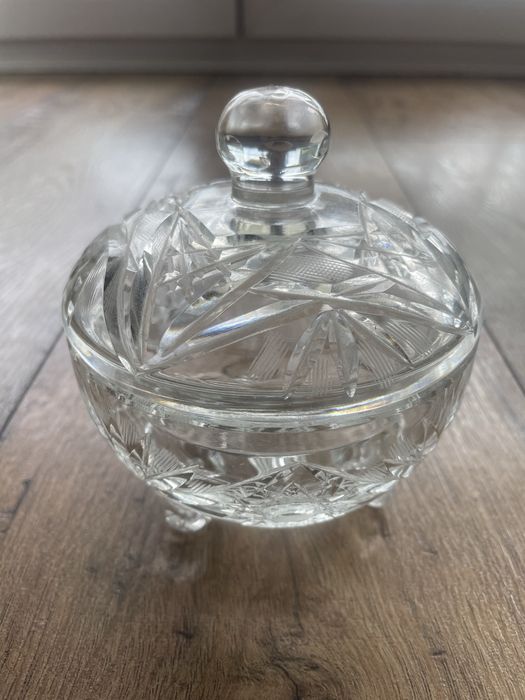 Kryształ ozdoba puzderko szkło kryształowe