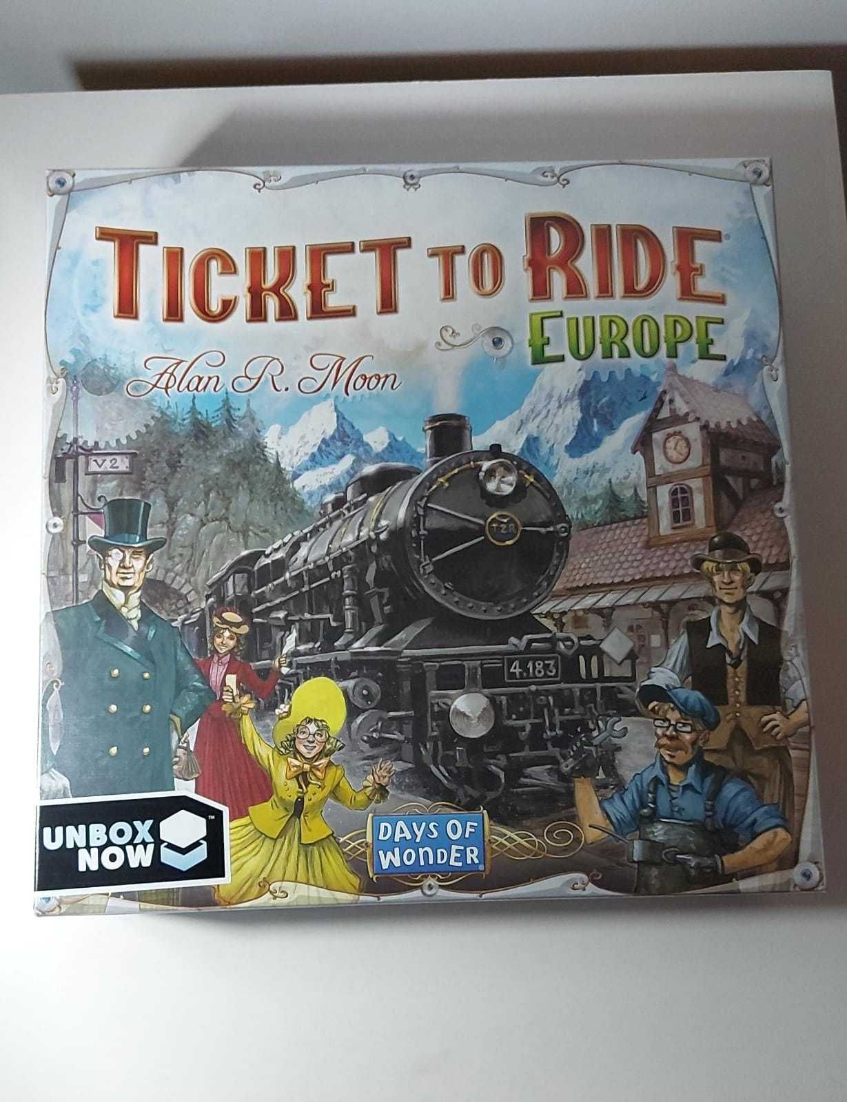 Ticket to Ride Europe (jogo selado)