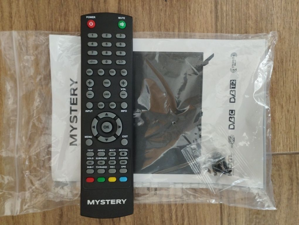 Nowy telewizor LED Mystery 32 cale DVB-T2 Hevc gwarancja