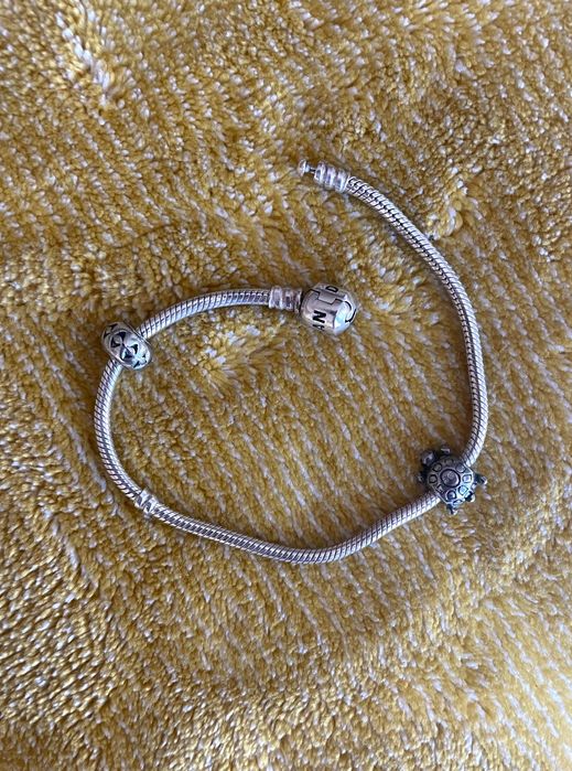 Pendente Pandora Prata 925 Tartaruga