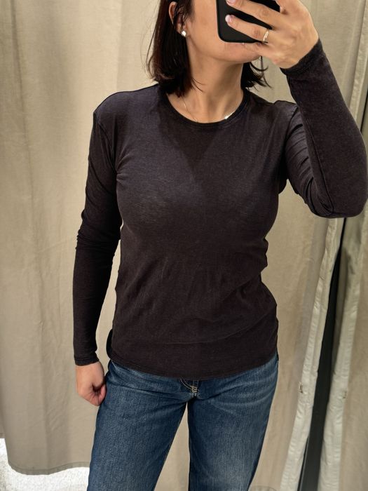Полупрозорий лонгслів zara M