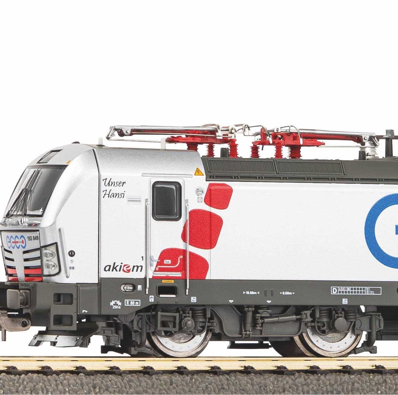 PIKO H0 (21672) - Lokomotywa elektryczna BR 193 Ecco-rail VI