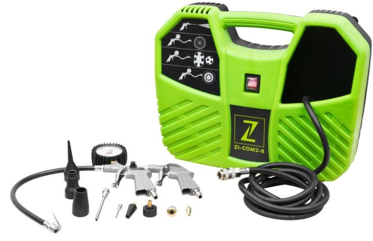 Compressor de Ar Comprimido Portátil ZIPPER ZI-COM2-8 230V SB27