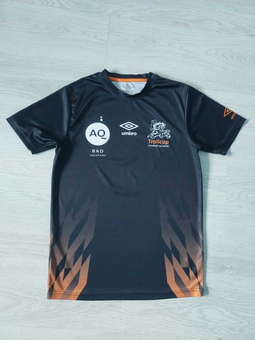 S koszulka t-shirt męska sportowa czarna umbro nadruk