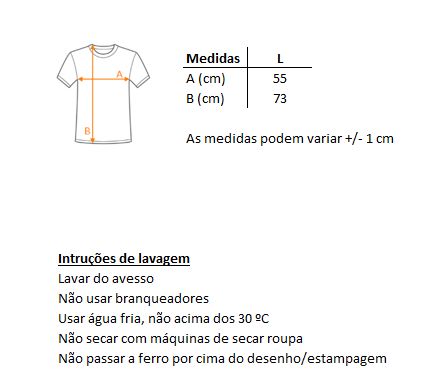 TShirt branca - tema anos 80 (Sport Billy)
