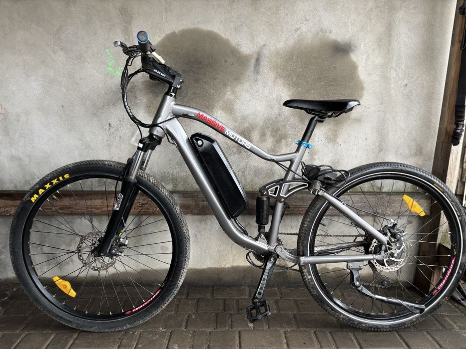 Електро велосипед Электро велосипед MASSIVE 27.5 Двухподвес Комплект!
