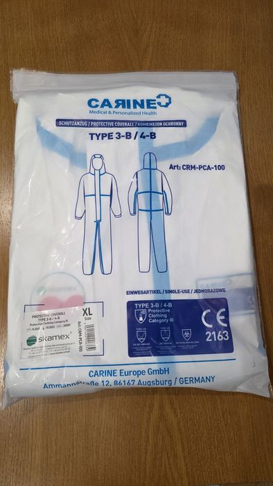 Kombinezon ochronny medyczny malarski lakierniczy