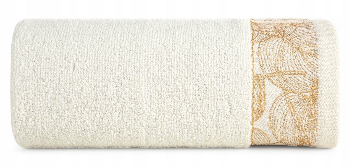 Ręcznik Pati 30x50 biały pasy frotte 500g/m2