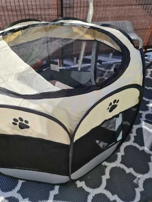 Składany Kojec dla Zwierząt – Mobilna Klatka dla Psów i Kotów HIT!