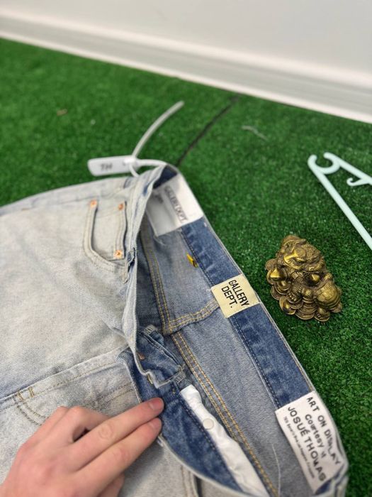 Джинси gallery dept  flared |  гелері  депт флеєр chrome hearts