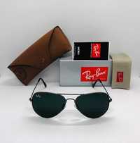 Солнцезащитные очки Ray Ban Aviator Large Metal 3025 sBlack 58м стекло