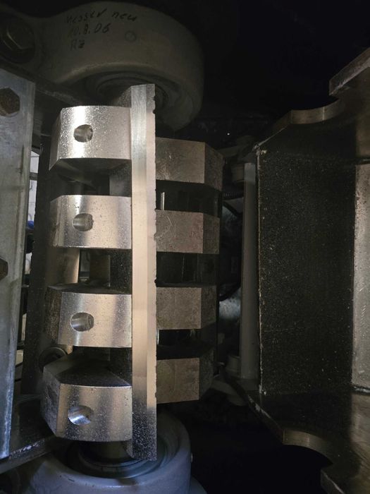 Młyn rozdrabniacz Herbold ML 32/42 moc 18.5kW+taśmociąg+detektor