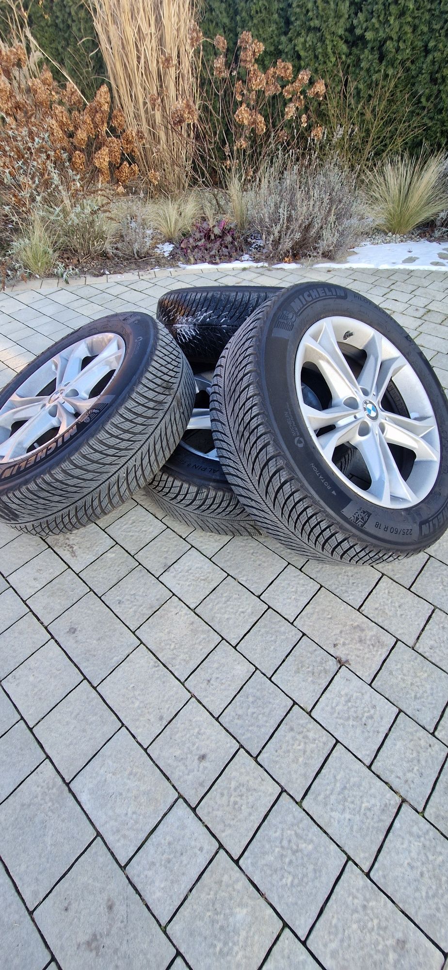 Alufelgi z oponami zimowymi BMW X3 G01