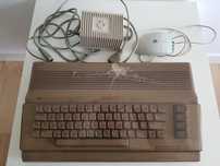 Commodore C64 + pokrywa, zasilacz, mysz