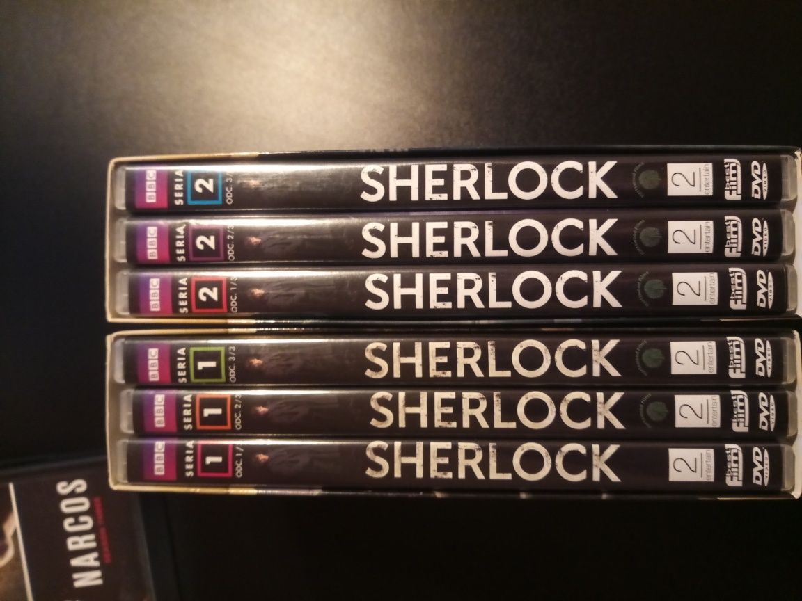 Serial Sherlock seria 1 i 2 6DVD