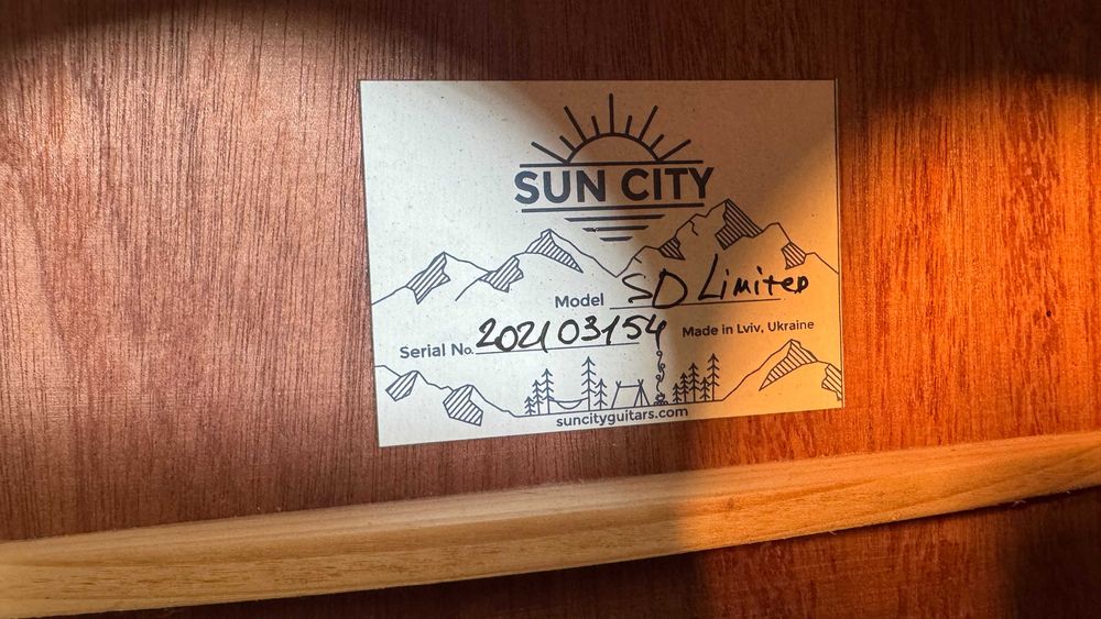 Акустична Гітара Sun City SD - Limited Model