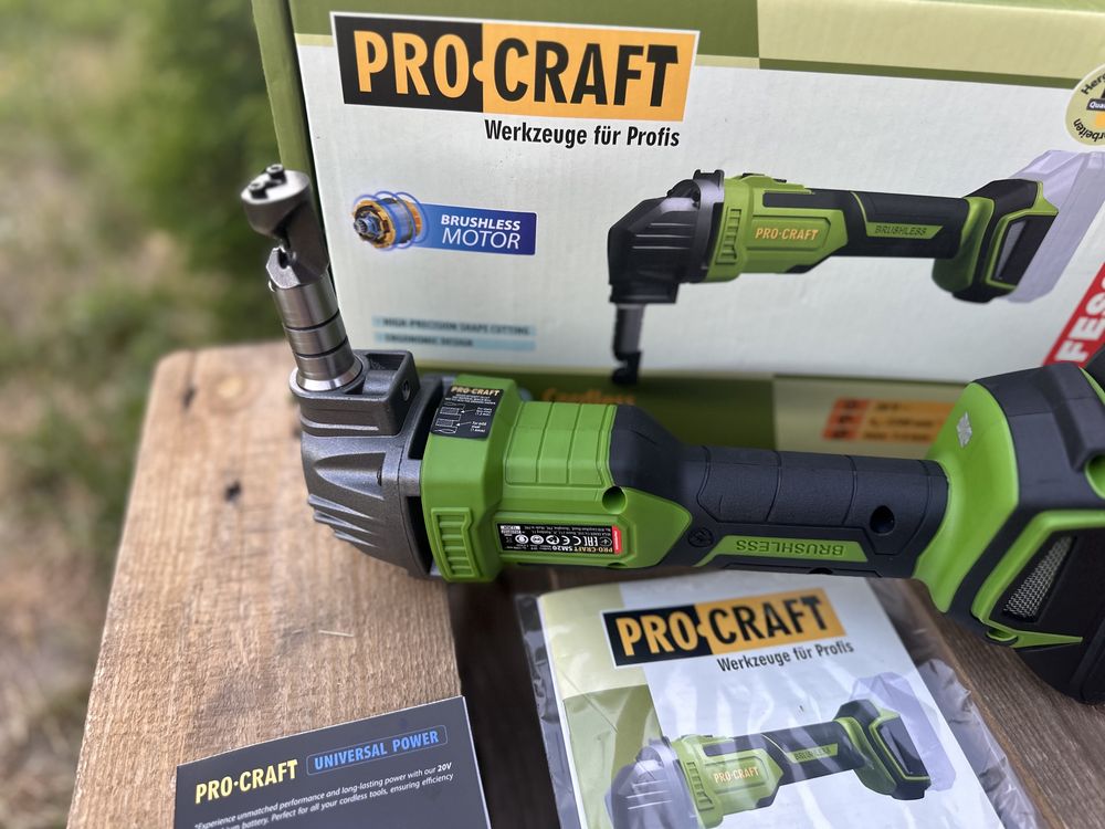 Акумуляторні ножниці по металу Procraft SM20