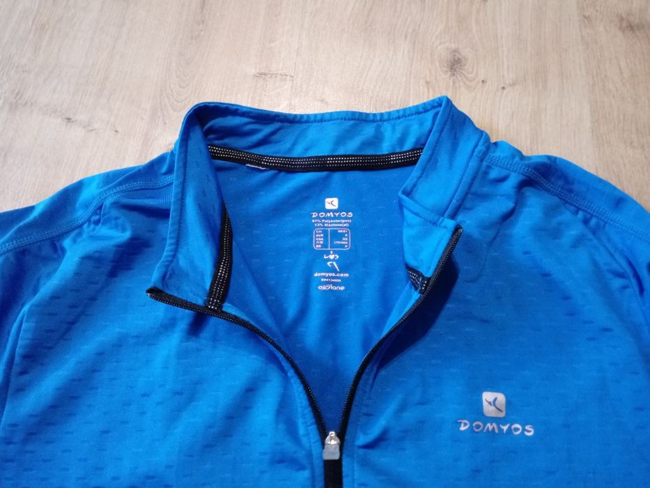 Domyos oxylane koszulka halfzip do biegania r. S