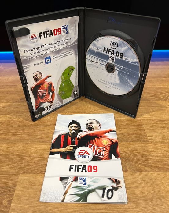 FIFA 09 (PC PL 2008) DVD BOX polskie premierowe wydanie