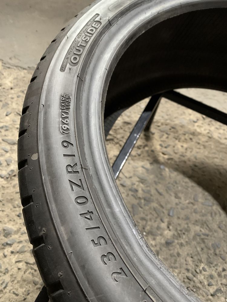(2шт) 235/40R19 Dunlop Sport Maxx RT (2019рік) літні шини