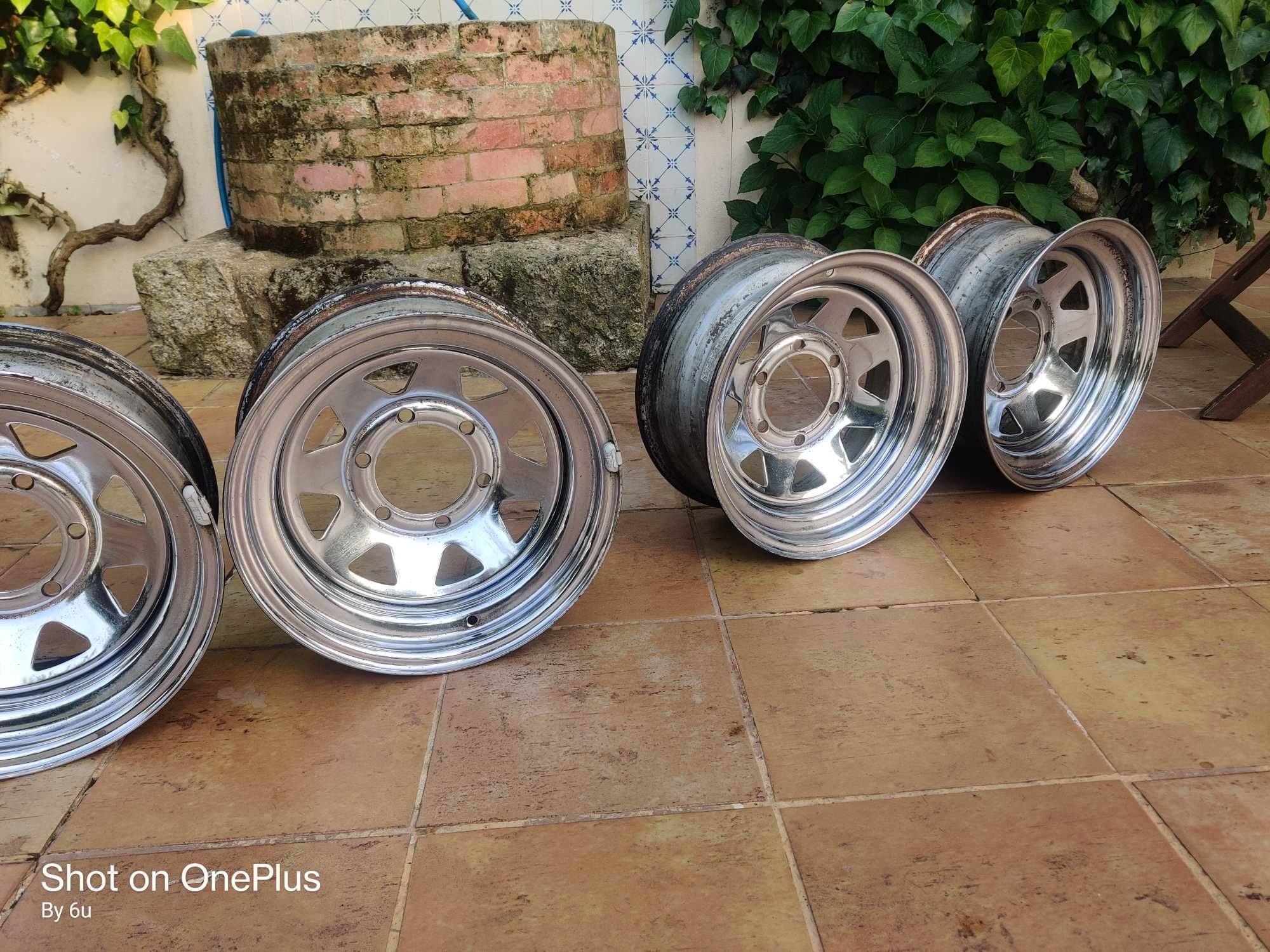 Toyota land cruiser jantes cromadas