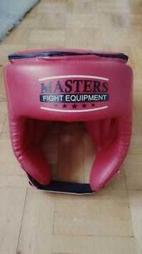 Kask i rękawice bokserskie Masters Fight Equipment