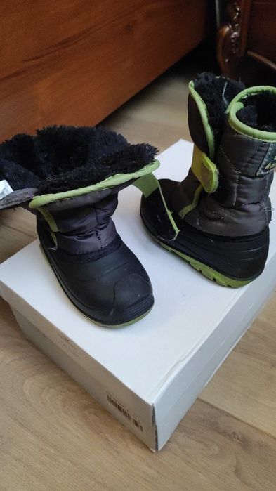 Зимние сапоги сапожки для девочки мальчика 27 28