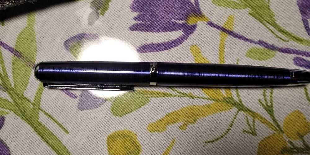 Pióro Titanum niebieskie