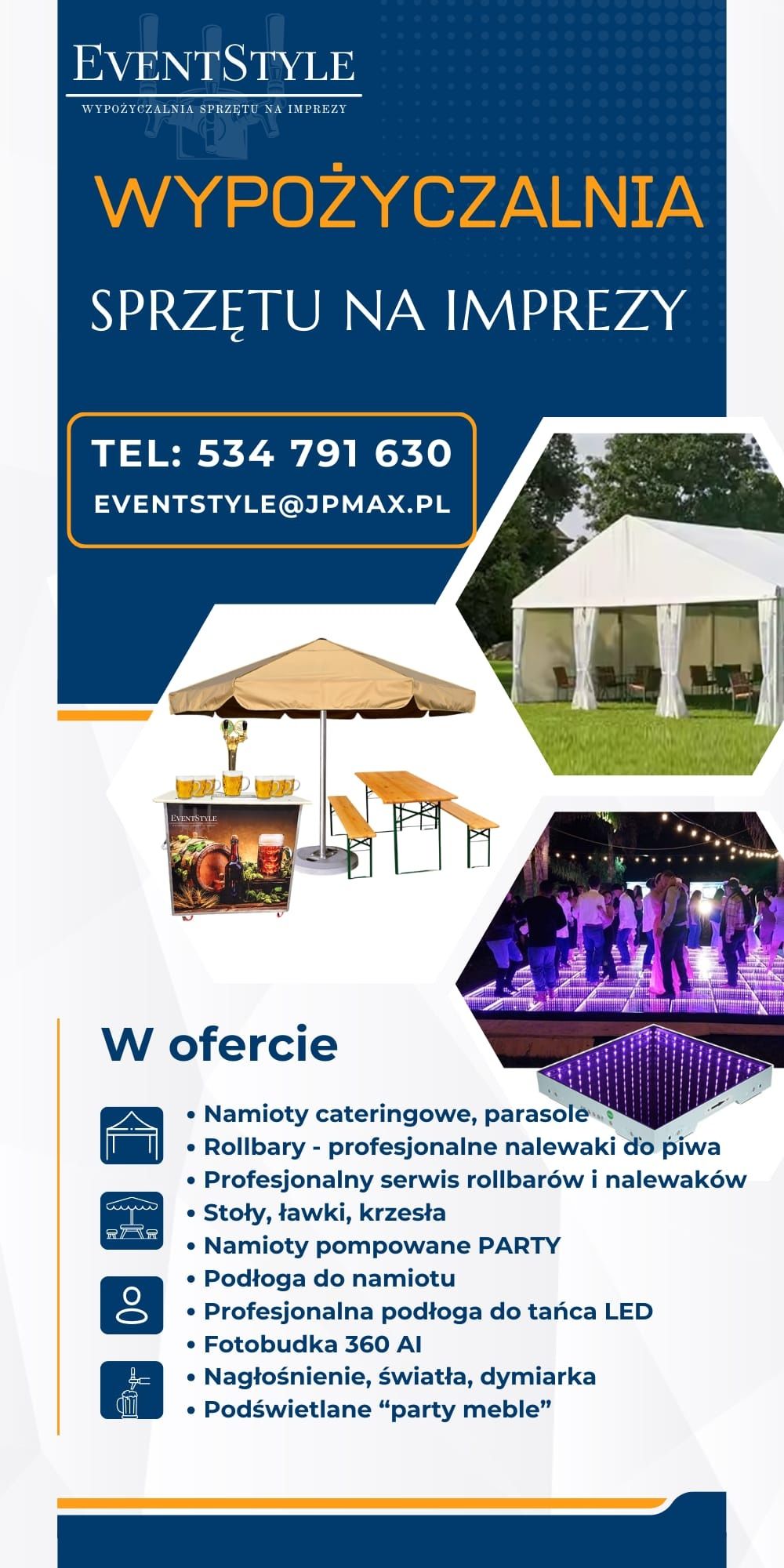 Rollbar, Nalewak do piwa, wina, proseco, Piwo z beczki