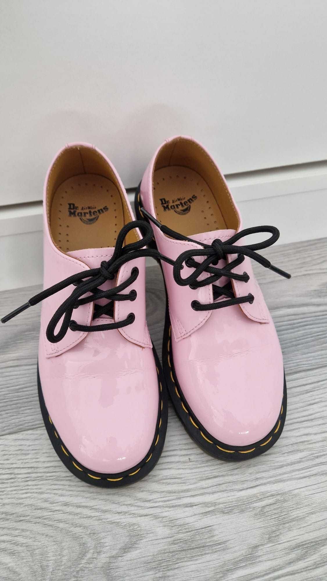 Sapatos Dr Martens Rosa