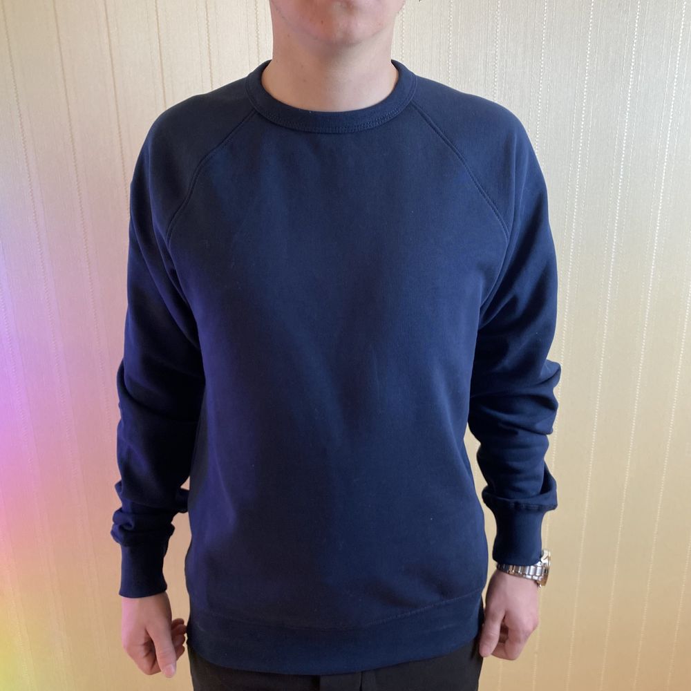 Свитшот STONE ISLAND ghost crew sweat navy