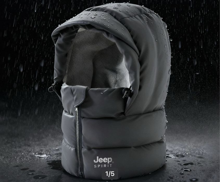 Capucho protector frio e chuva. Marca Jeep