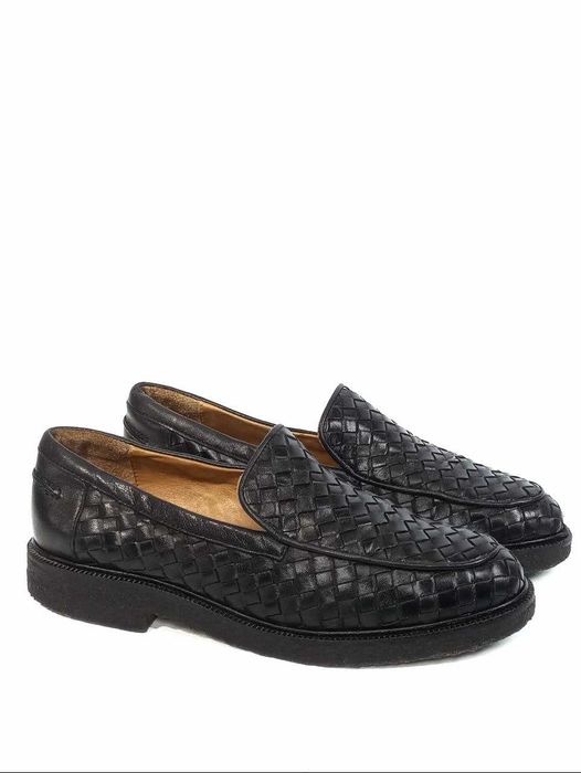 Кожаные женские туфли Billi Bi Mestizo Sort Loafers I Glat Оригинал