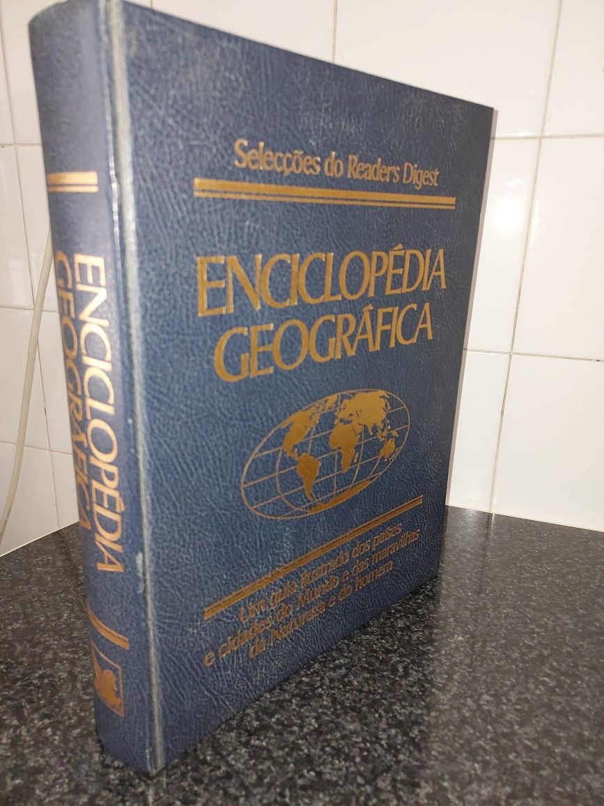 Enciclopédia Geográfica Selecções do Reader's Digest como nova,752 pag