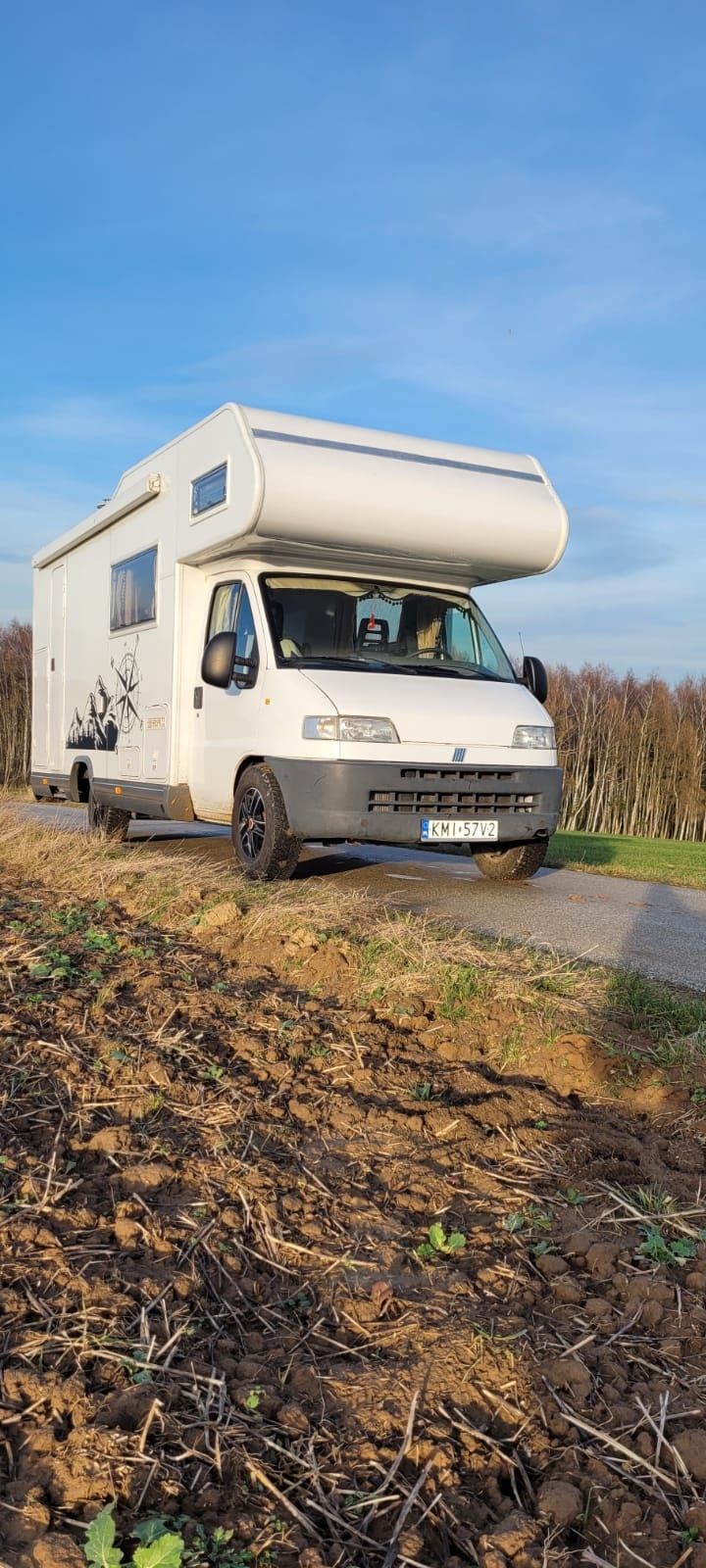 Camper fiat Ducato 2.8 JTD alkowa