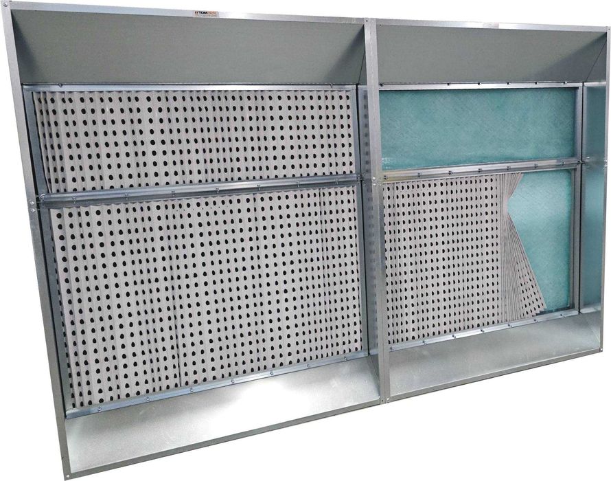 Przemysłowa ściana lakiernicza 2.5m - 3m