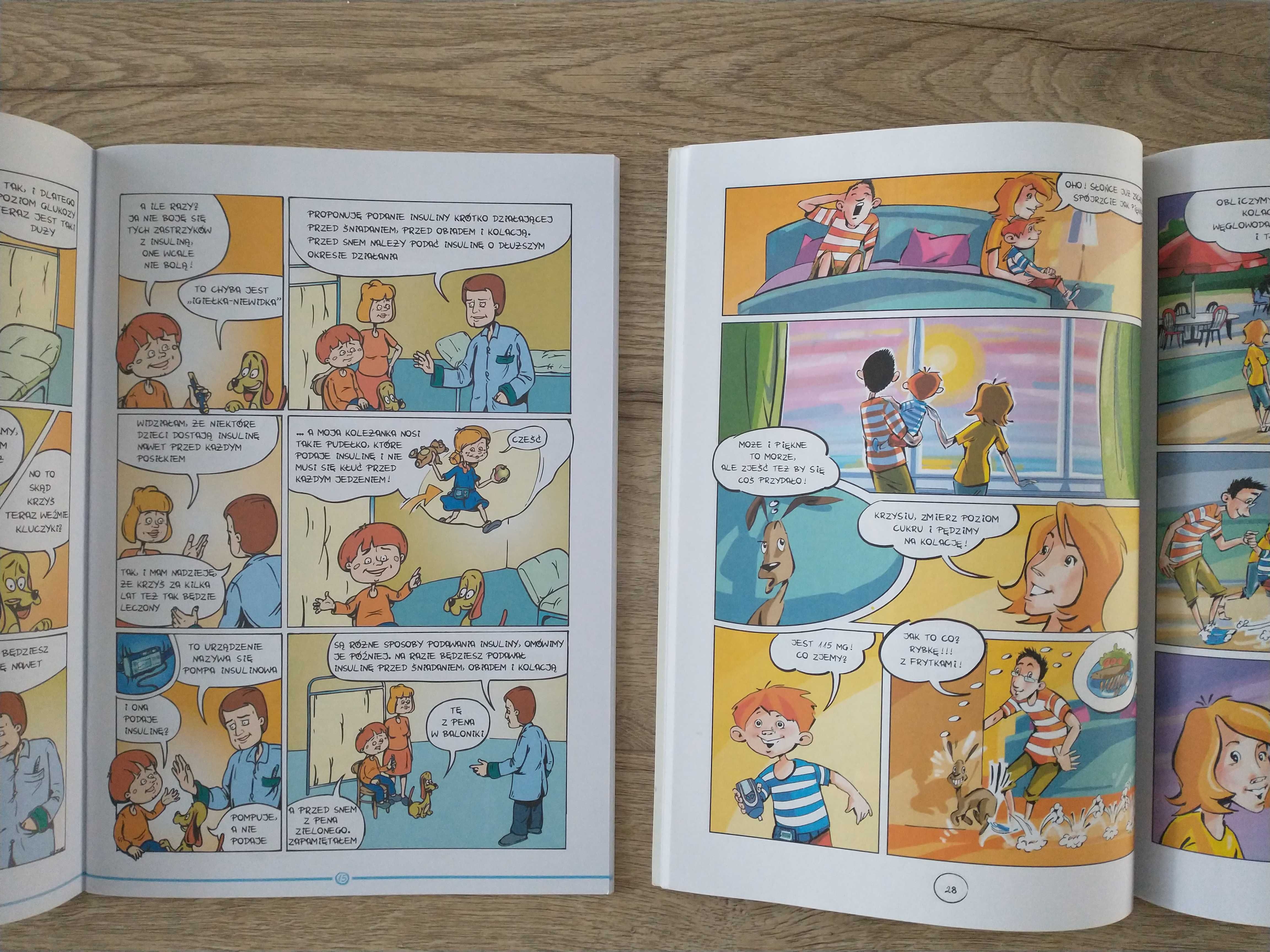 Cukrzyca typ 1 - Komiksy, książeczki, poradniki dla dzieci / rodziców