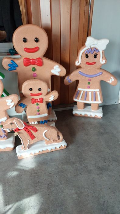 Unikatowe figury ciasteczka 6 sztuk