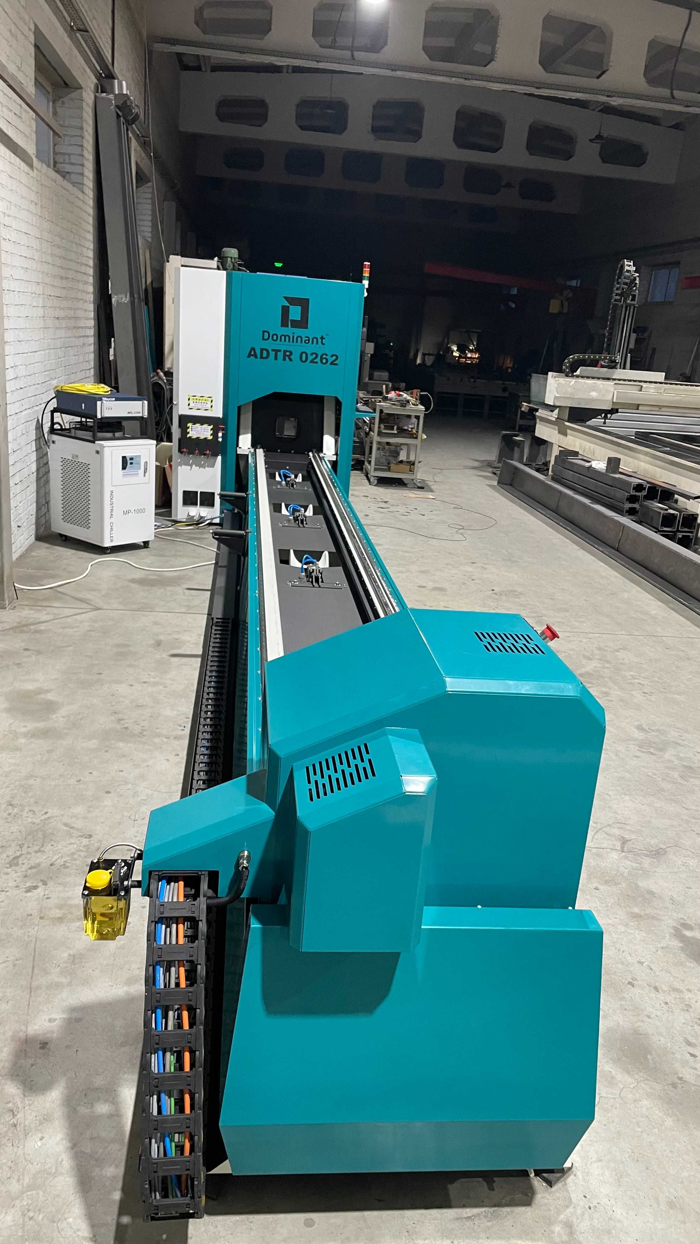 Лазерний труборіз з ЧПУ 6кВт Dominant CNC