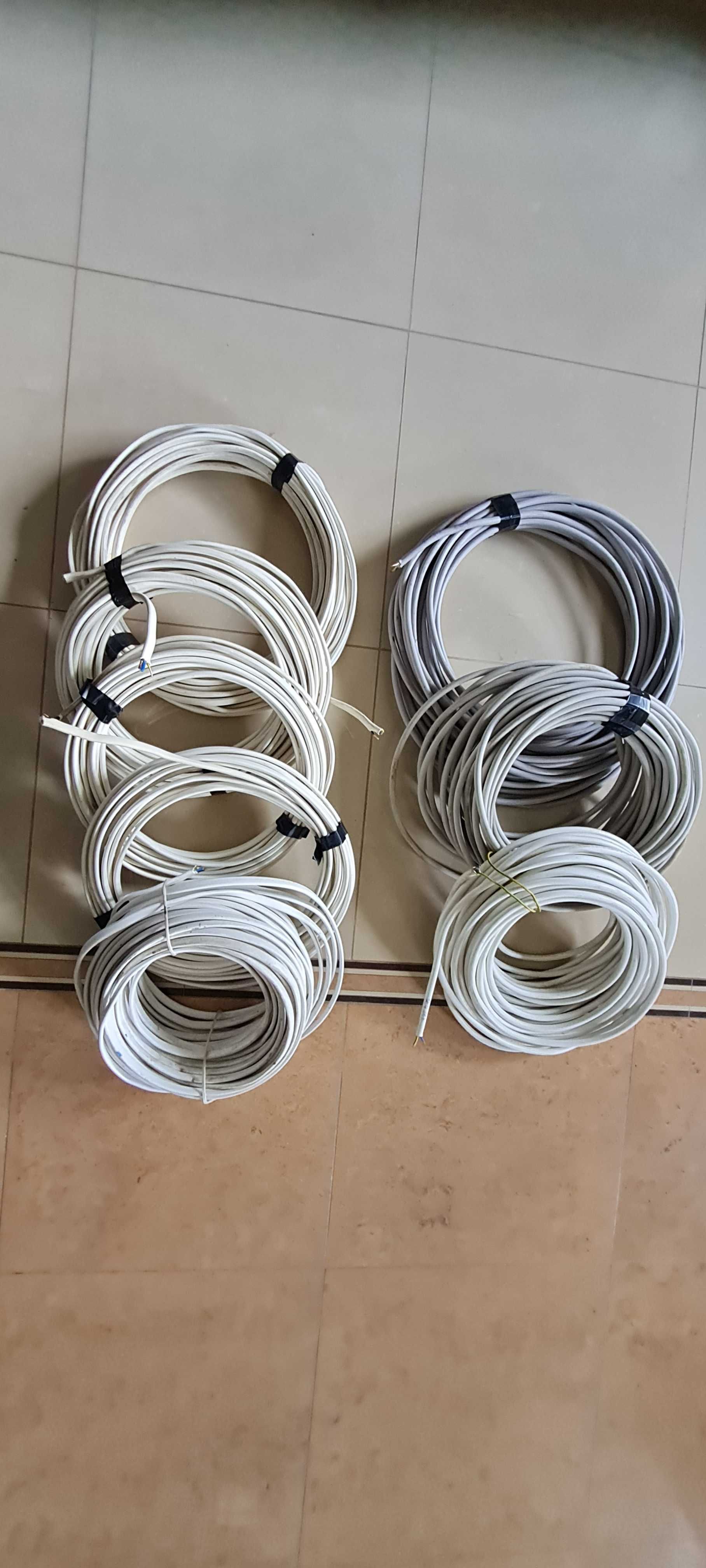 Przewód okrągły 53m 3x1,5mm2 w 2 odcinkach