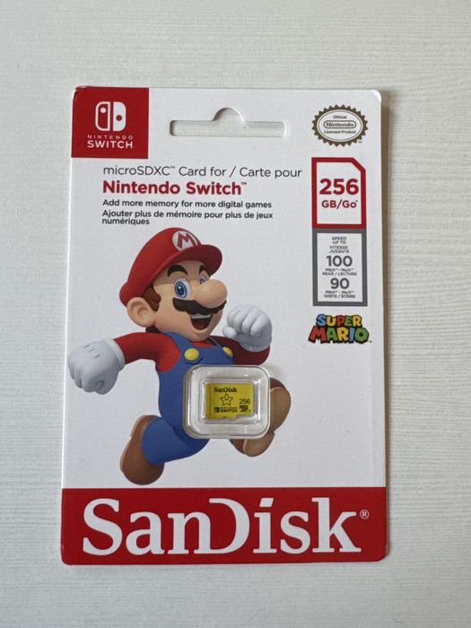Karta 256GB Nintendo switch