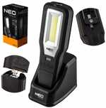 NEO LAMPA LATARKA WARSZTATOWA 550LM COB LED  BAZA 360 ŁADOWARKA 99-071