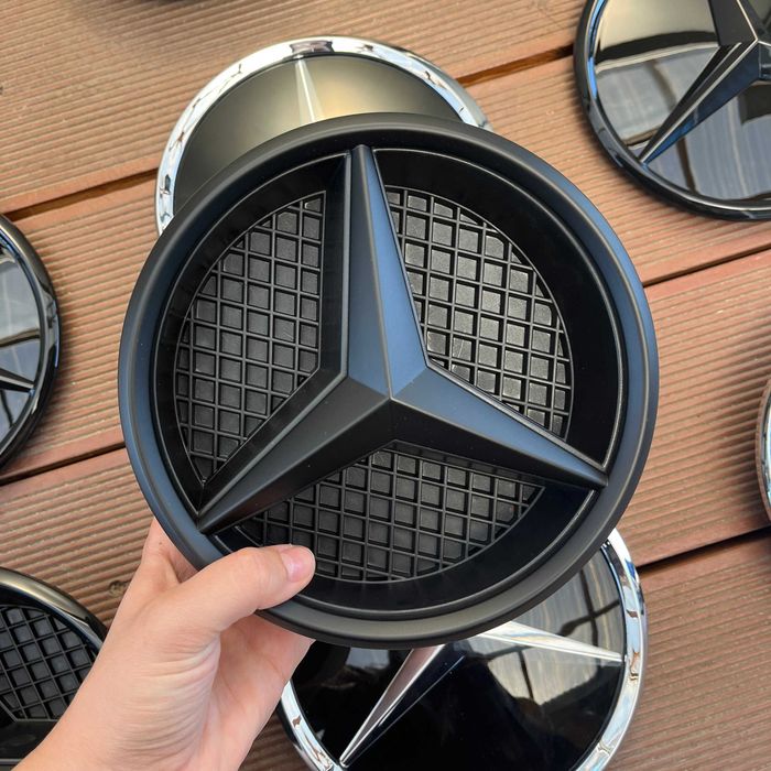 НОВАЯ емблема логотип Мерседес Mercedes под решетку W212W213W204X167