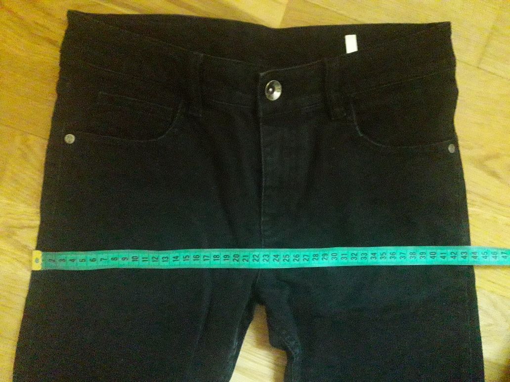 Spodnie H&M czarne rurki 12-13 lat 158 cm