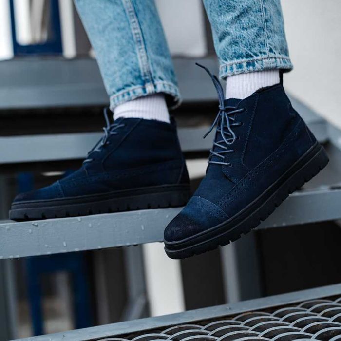 Зимові Чоловічі Черевики з Хутром 44(28 см)