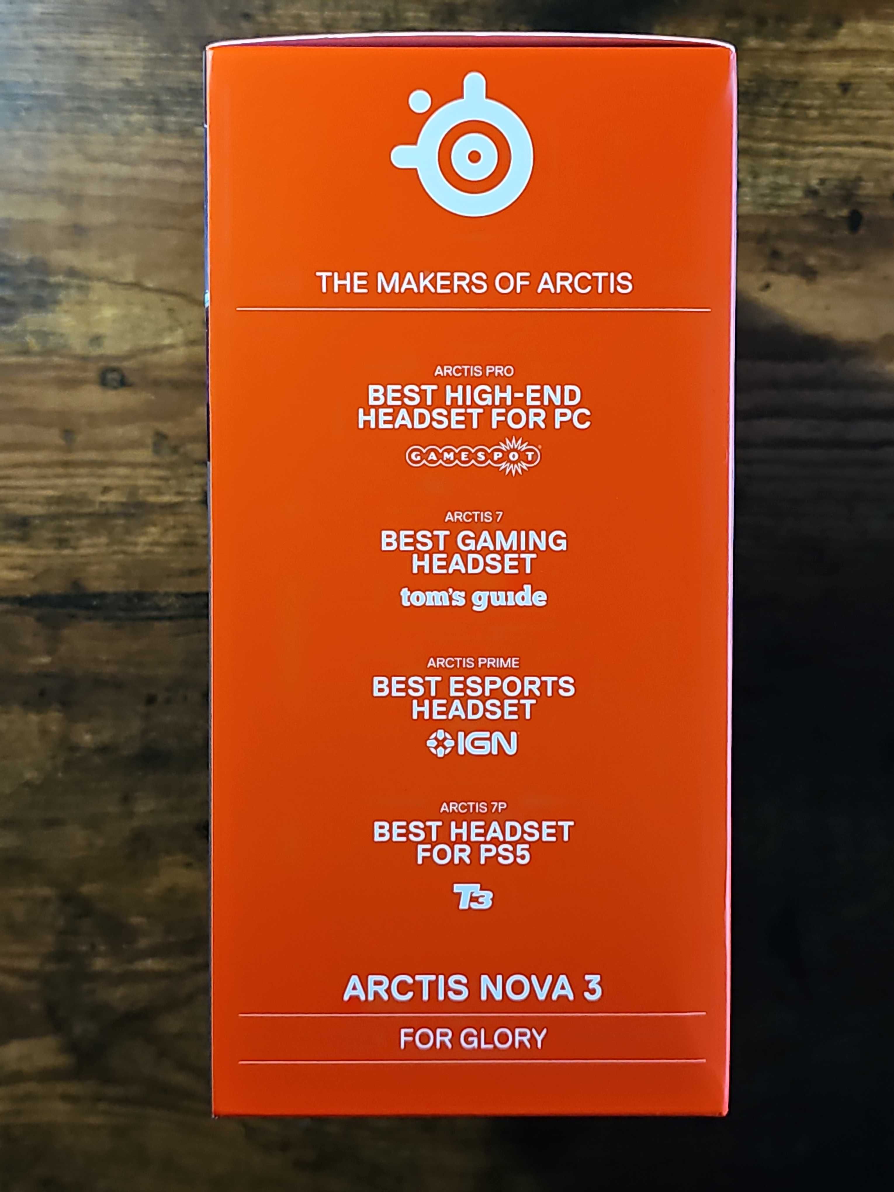 SteelSeries Arctis Nova 3 Czarne