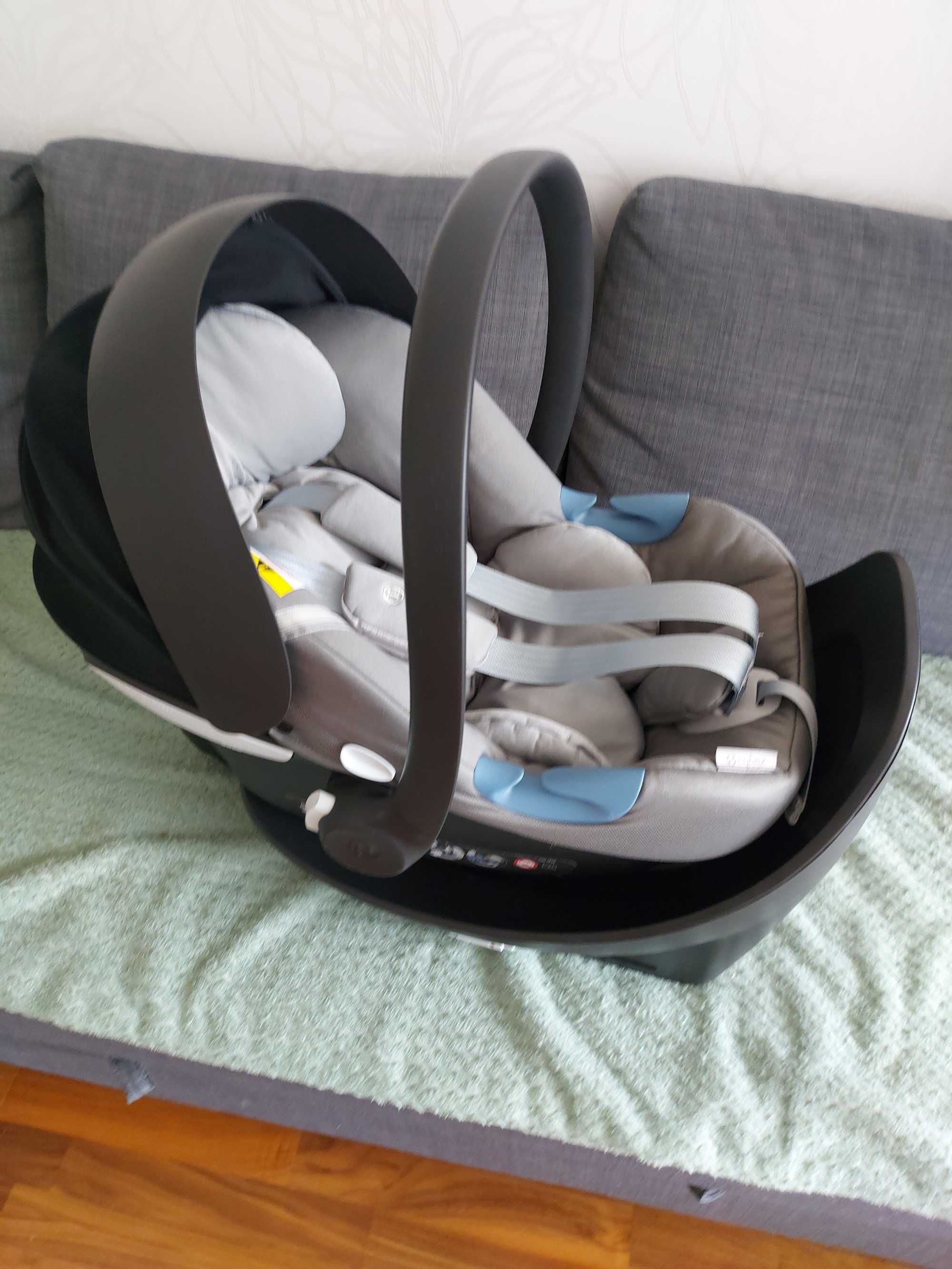 Fotelik Cybex Atom M i-size plus baza ISOFIX