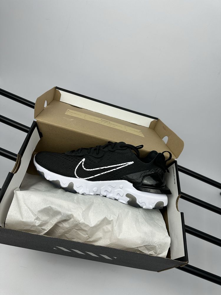 Оригінал!! Кросівки Nike React Vision black white CD4373-006